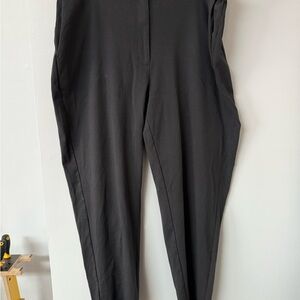 Eileen Fisher Black Dress Pants Sleek Tailored Design